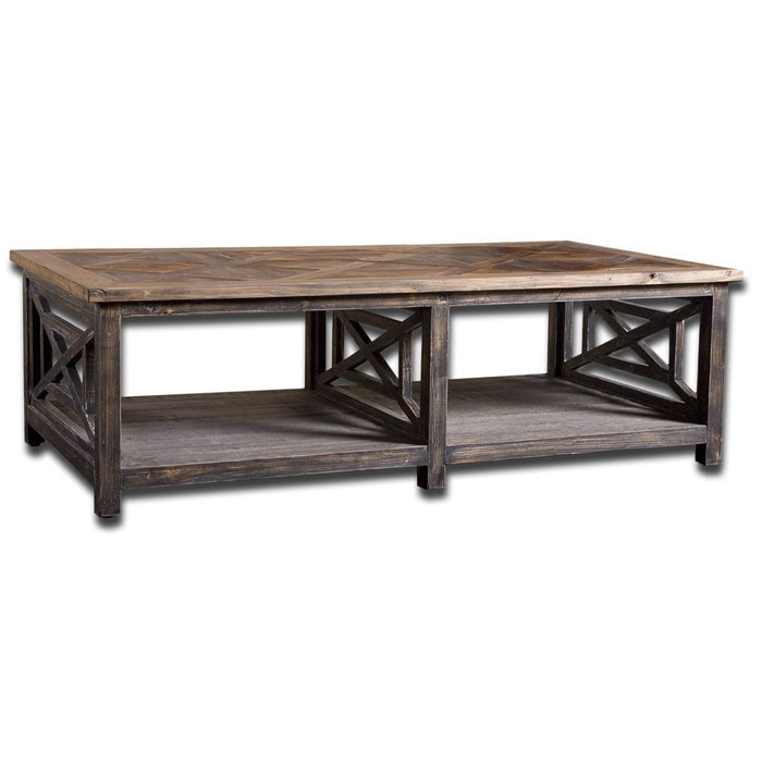 Uttermost Spiro Reclaimed Wood Cocktail Table