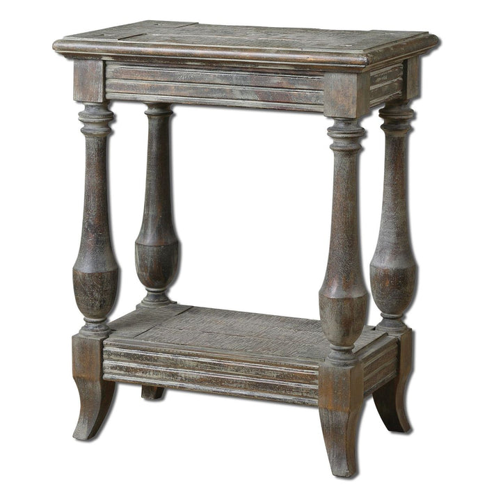 Uttermost Mardonio Distressed Accent Table