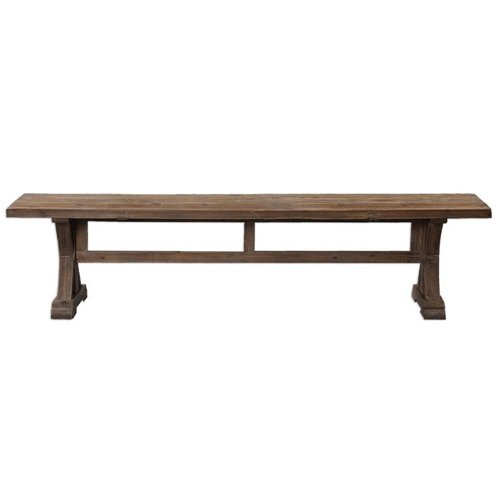 Uttermost  Stratford Salvaged Wood Bench