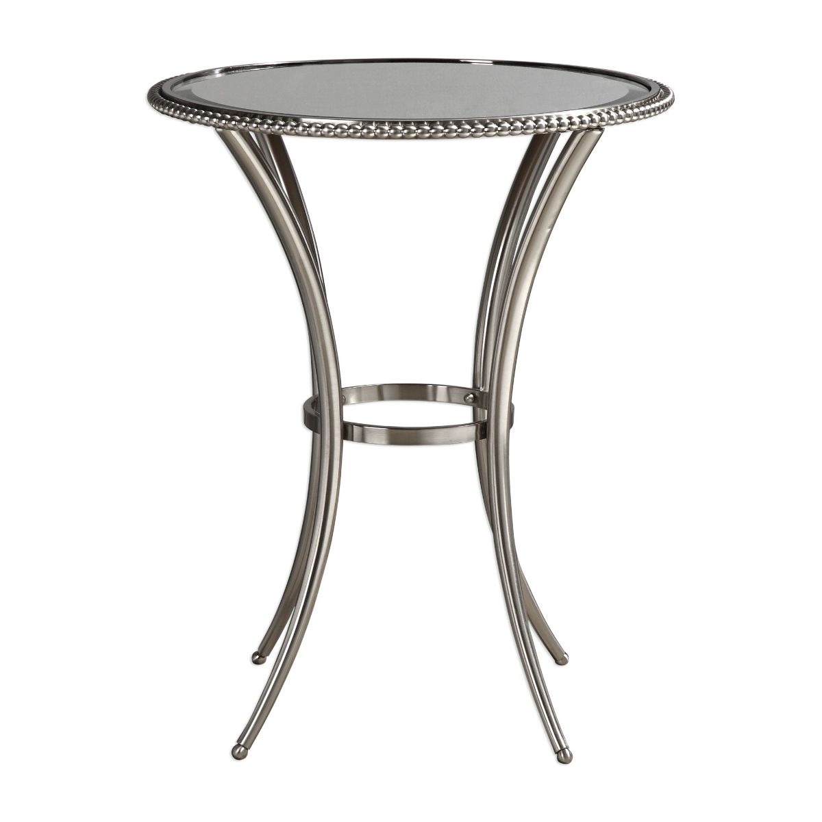 Uttermost Sherise Beaded Metal Accent Table