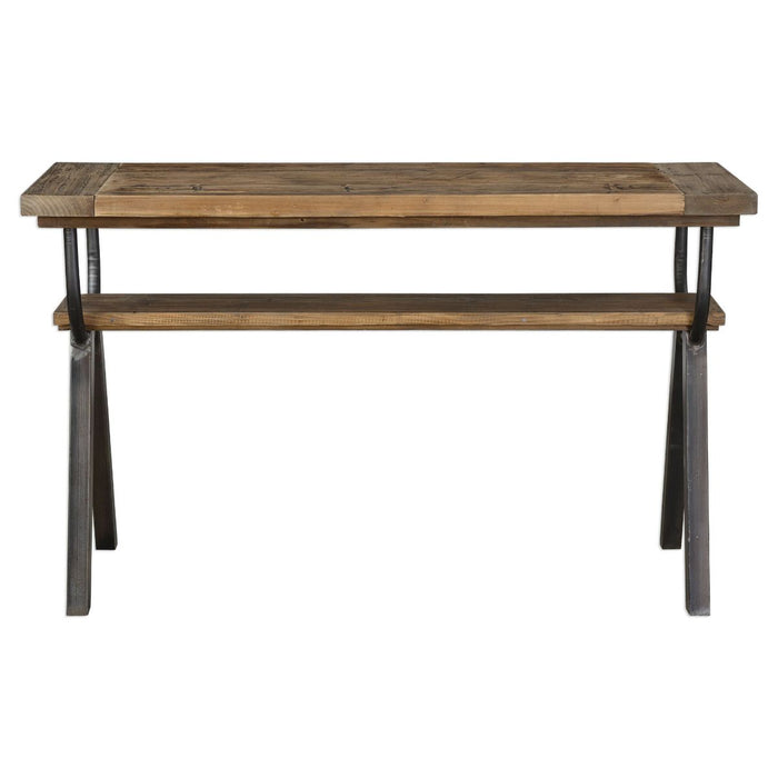 Uttermost Domini Industrial Console Table