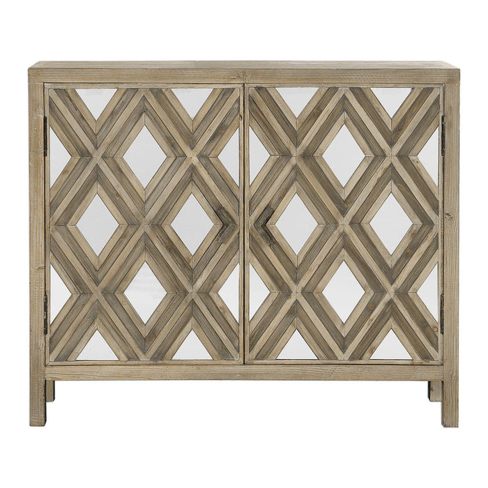 Uttermost Tahira Mirrored Accent Cabinet