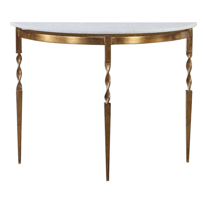 Uttermost Imelda Demilune Console Table