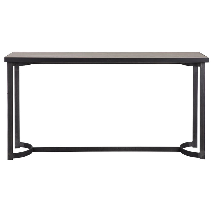 Uttermost Basuto Steel Console Table