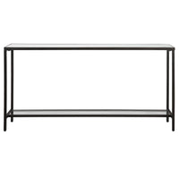 Uttermost Hayley Black Console Table