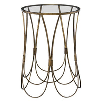 Uttermost Kalindra Gold Accent Table