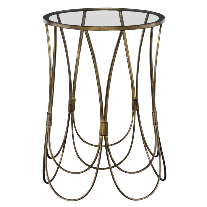 Uttermost Kalindra Gold Accent Table