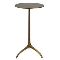 Uttermost Beacon Gold Accent Table