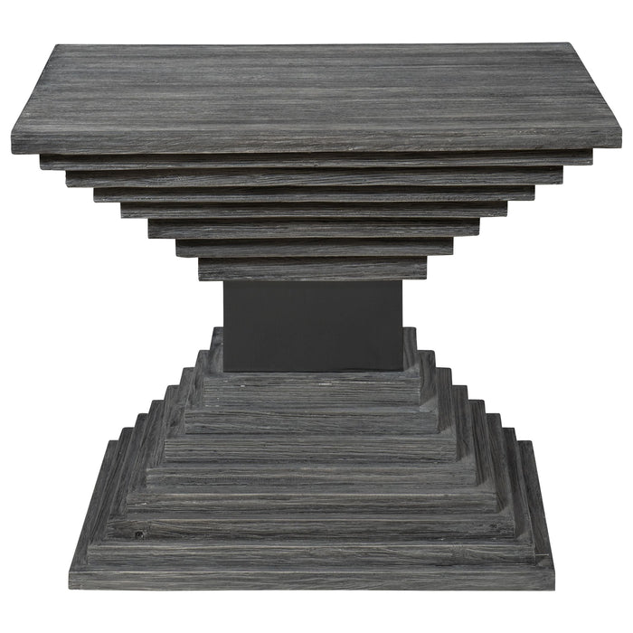 Uttermost Andes Wooden Geometric Accent Table