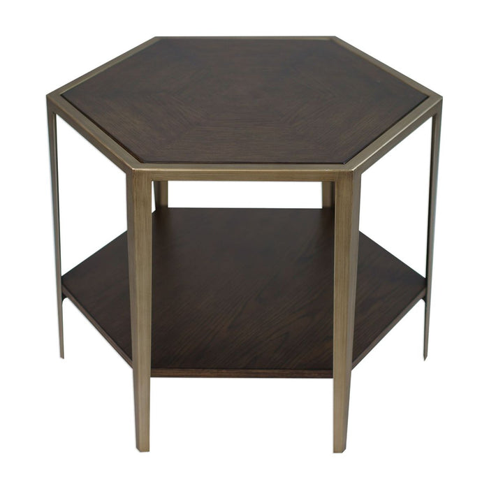 Uttermost Alicia Geometric Accent Table