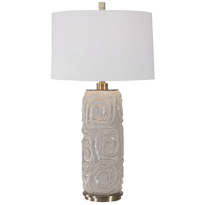 Uttermost Zade Warm Gray Table Lamp