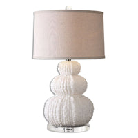 Uttermost Fontanne Shell Ivory Table Lamp