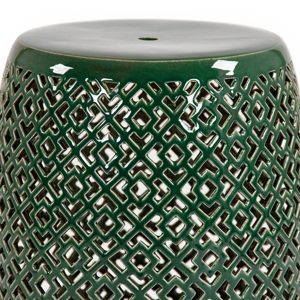 Lorin Garden Stool Teal by Zentique