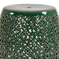 Lorin Garden Stool Teal by Zentique