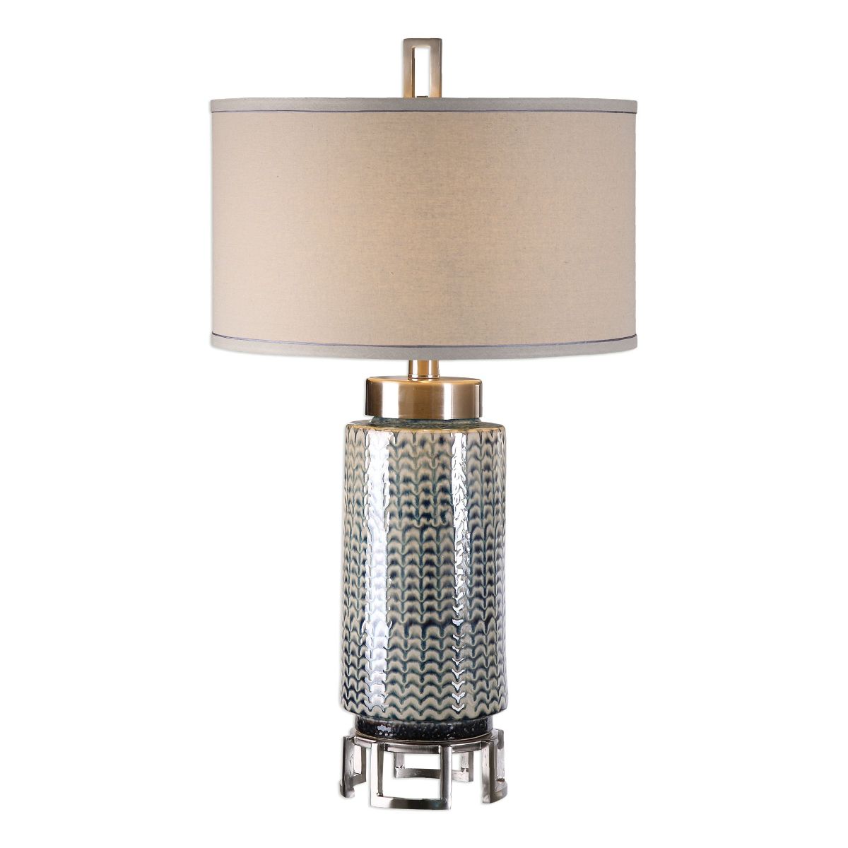 Uttermost Vanora Cerulean Blue Table Lamp