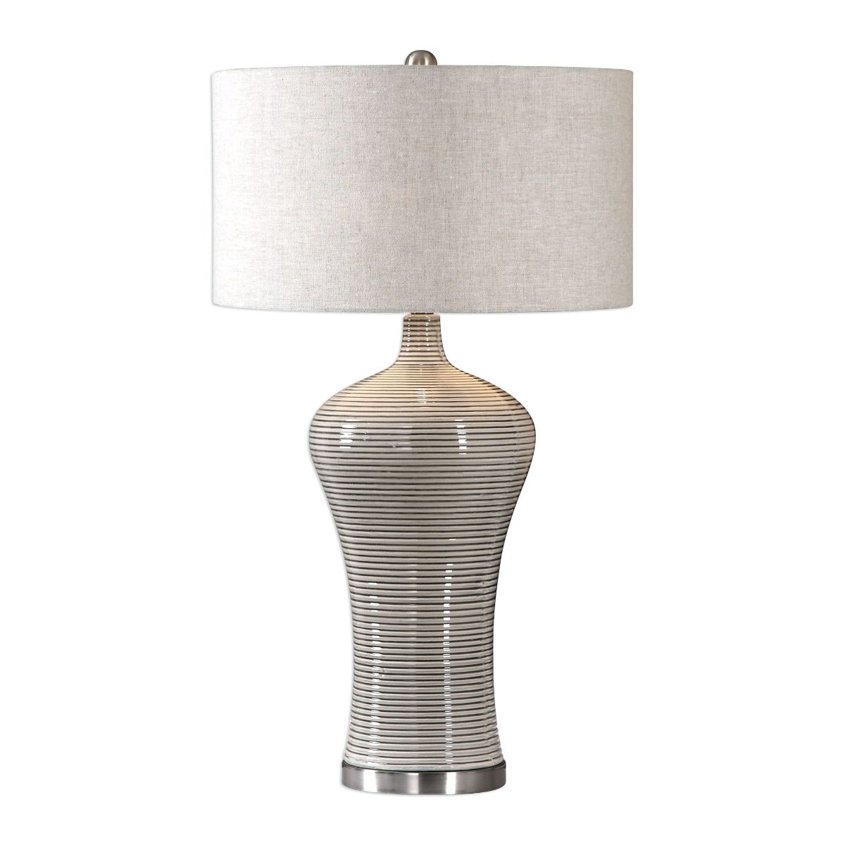 Uttermost Dubrava Light Gray Table Lamp