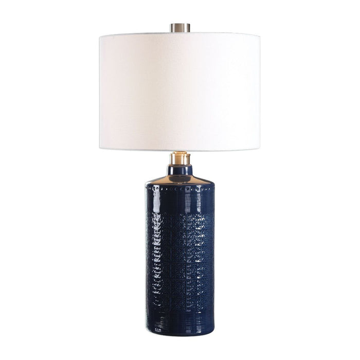 Uttermost Thalia Royal Blue Table Lamp