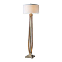 Uttermost Boydton Burnished Wood Floor Lamp