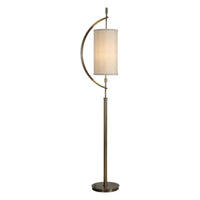 Uttermost Balaour Antique Brass Floor Lamp