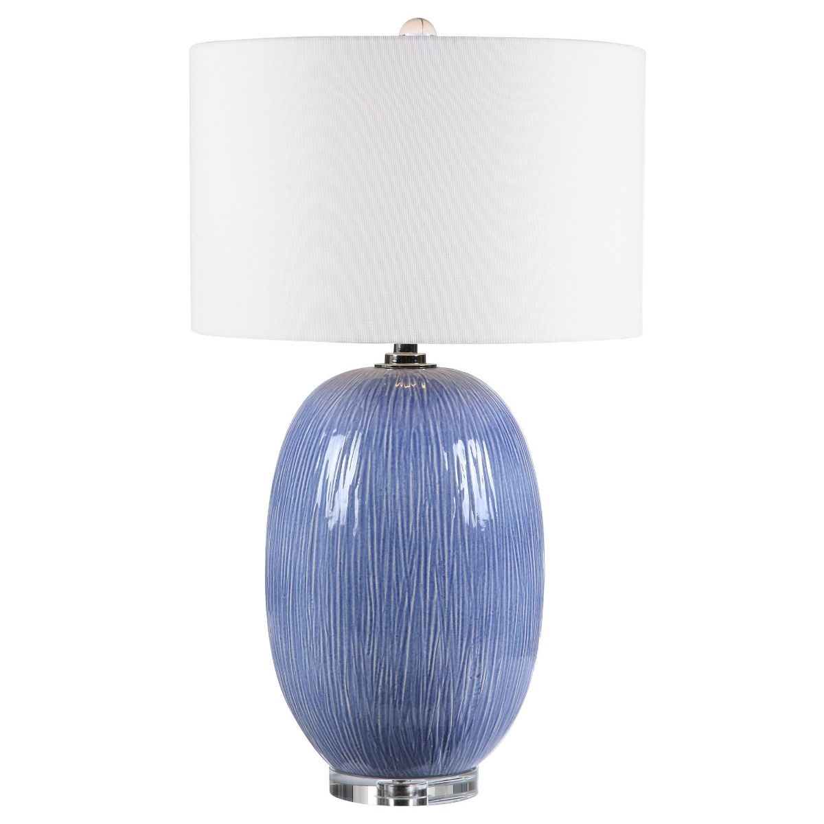 Uttermost Westerly Blue Table Lamp