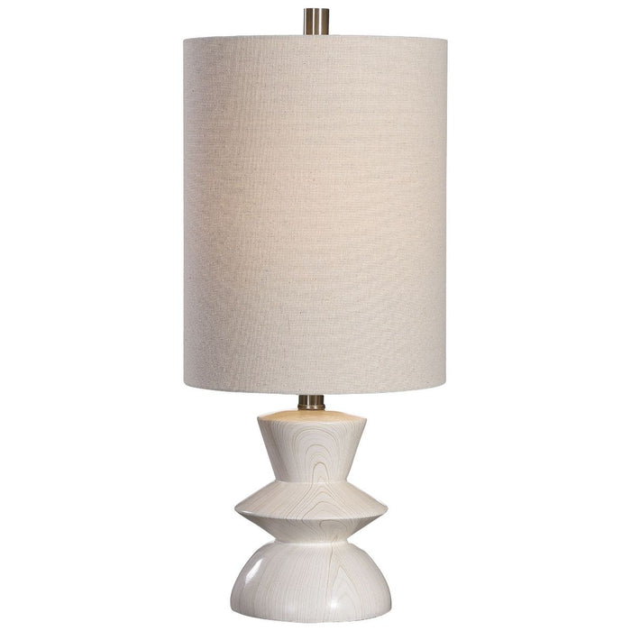 Uttermost Stevens Bleached Wood Buffet Lamp