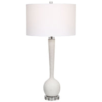 Uttermost Kently White Marble Table Lamp