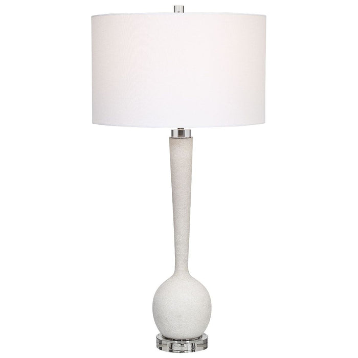 Uttermost Kently White Marble Table Lamp