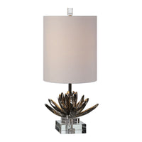 Uttermost Silver Lotus Accent Lamp