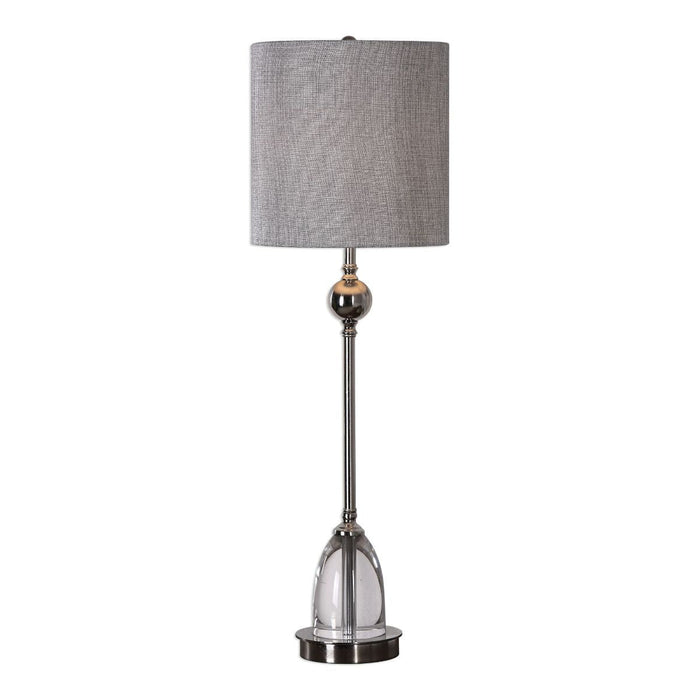 Uttermost Gallo Nickel Buffet Lamp