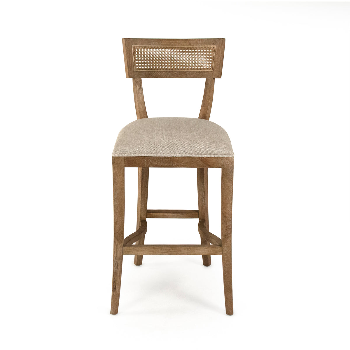 Carvell Cane Back Bar Stool by Zentique