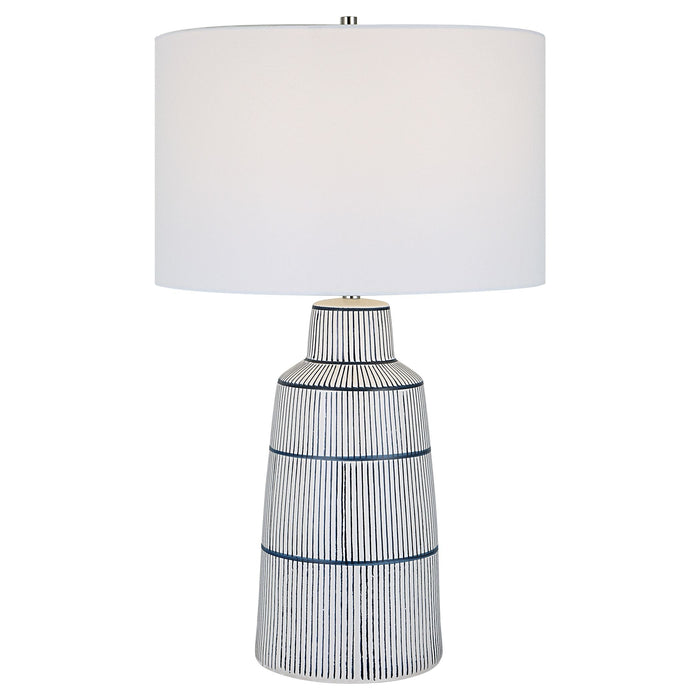 Uttermost Breton Nautical Stripe Table Lamp