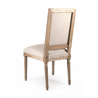 Tufted Louis Side Chair by Zentique