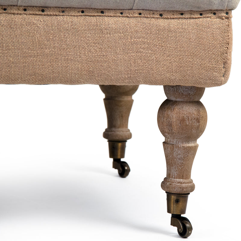 Maison Tufted Ottoman by Zentique