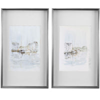 Uttermost New England Port Framed Prints, S/2