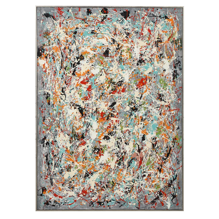 Uttermost Organized Chaos Hand Painted Canvas