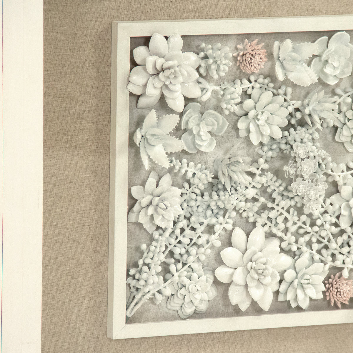 Abstract Ceramic Botanical Wall Art by Zentique