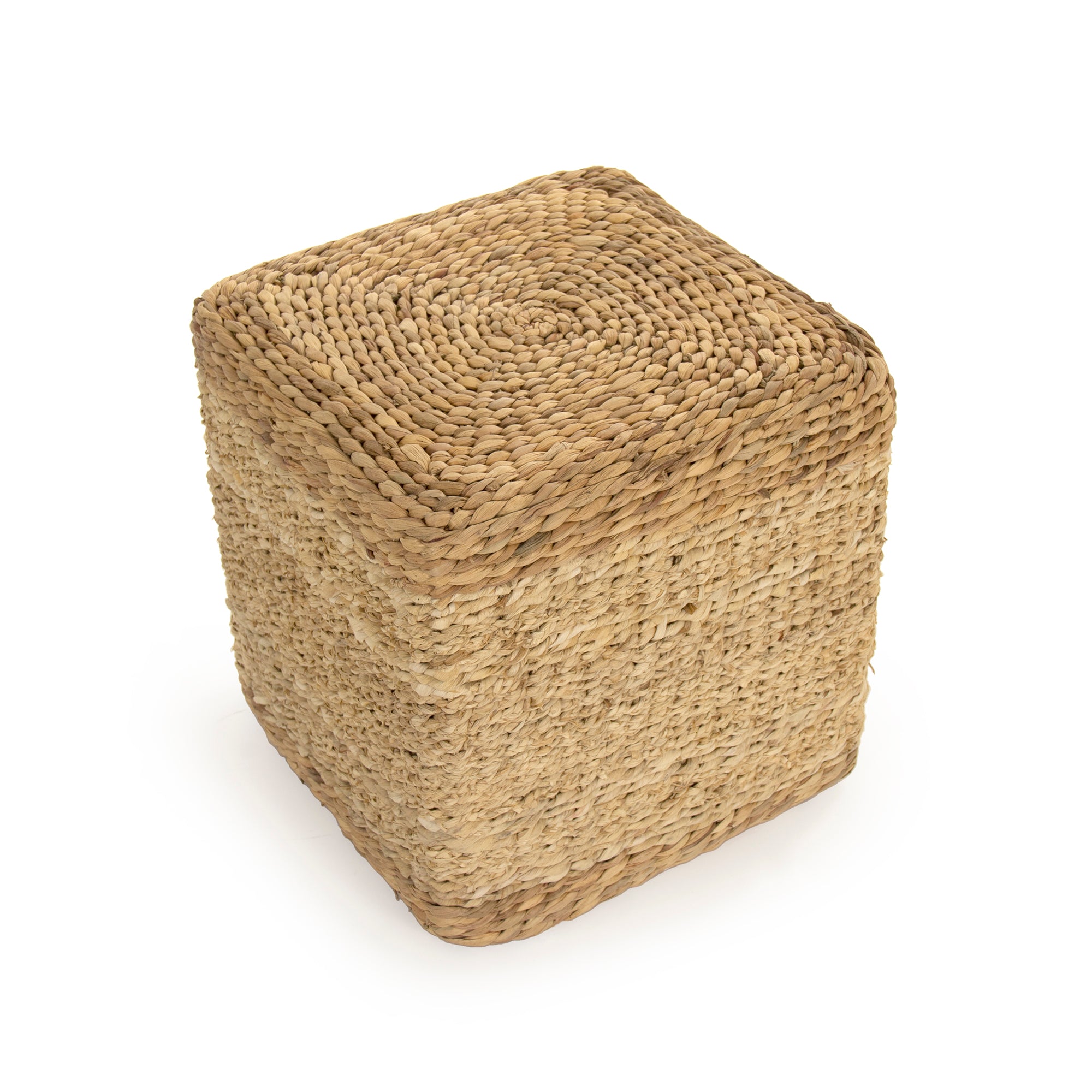 Zentique Woven Cube Ottoman - Thumbnail 2