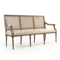 Louis Cane Back Bench by Zentique