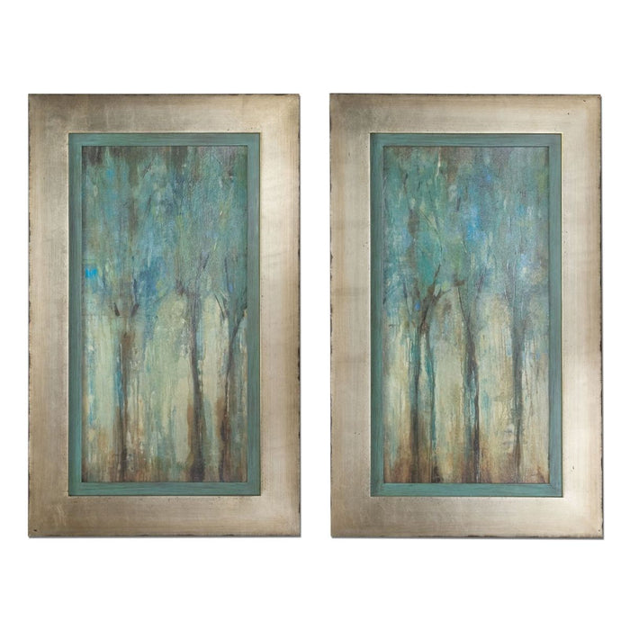 Uttermost Whispering Wind Framed Art, S/2