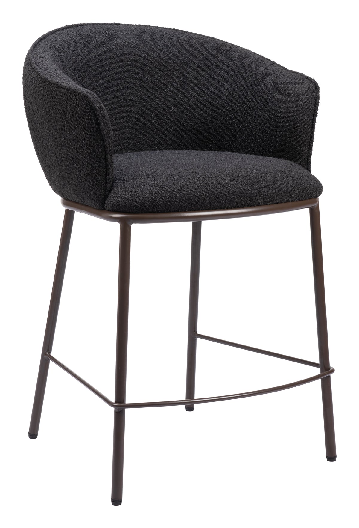 Essen Counter Stool Black & Bronze