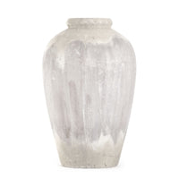 Distressed Grey Wash Jar (4871L A292) by Zentique