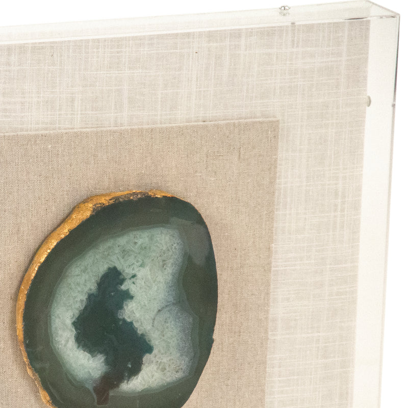 Geode Acrylic Framed Wall Art by Zentique