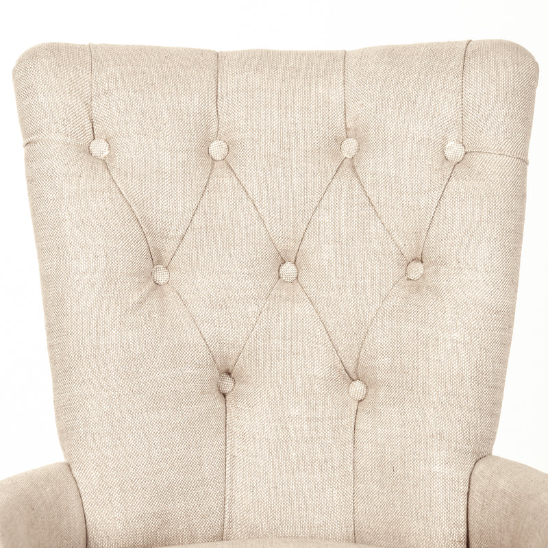 Iris Tufted Chair by Zentique