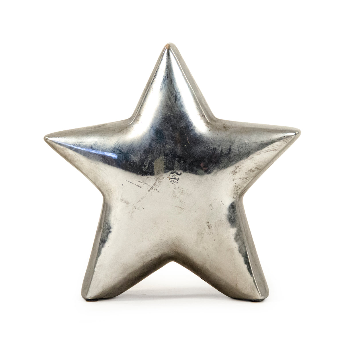 Distressed Metallic Star (9410M A840) by Zentique