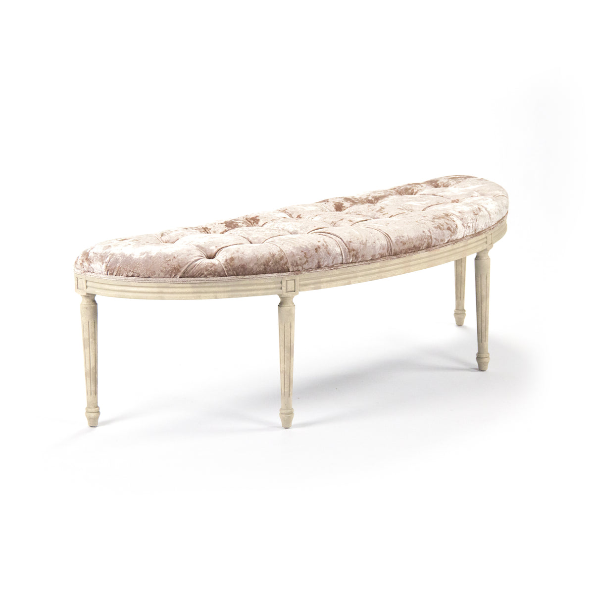 Louis Curve Bench by Zentique