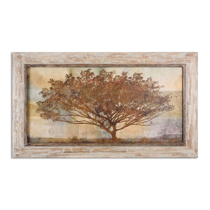 Uttermost Autumn Radiance Sepia Framed Art