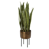 Uttermost Fasita Brass Planter 2 Cartons