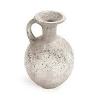 Distressed Grey Wash Jar (8496L A344) by Zentique