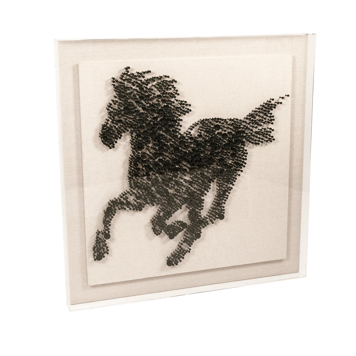Abstract Horse Wall Art by Zentique