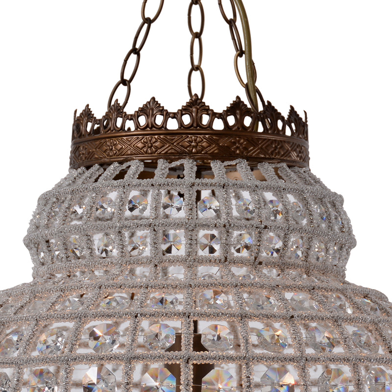 Crown Pendant Chandelier by Zentique